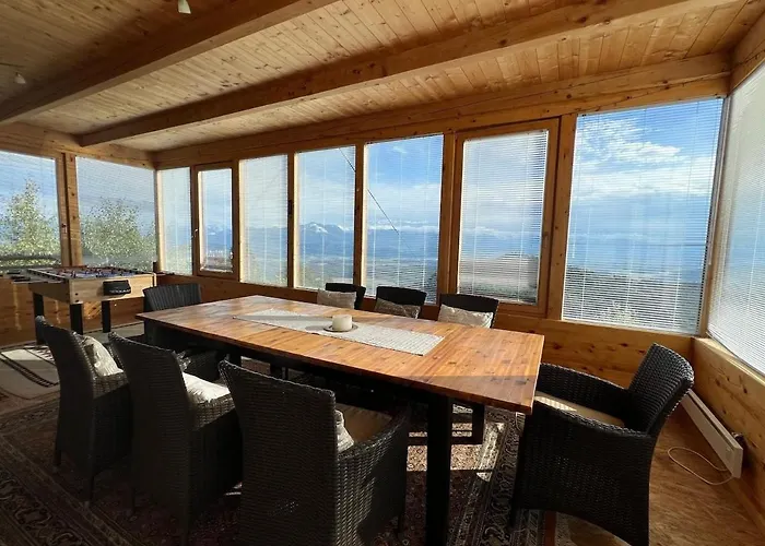 Mountain House With A View